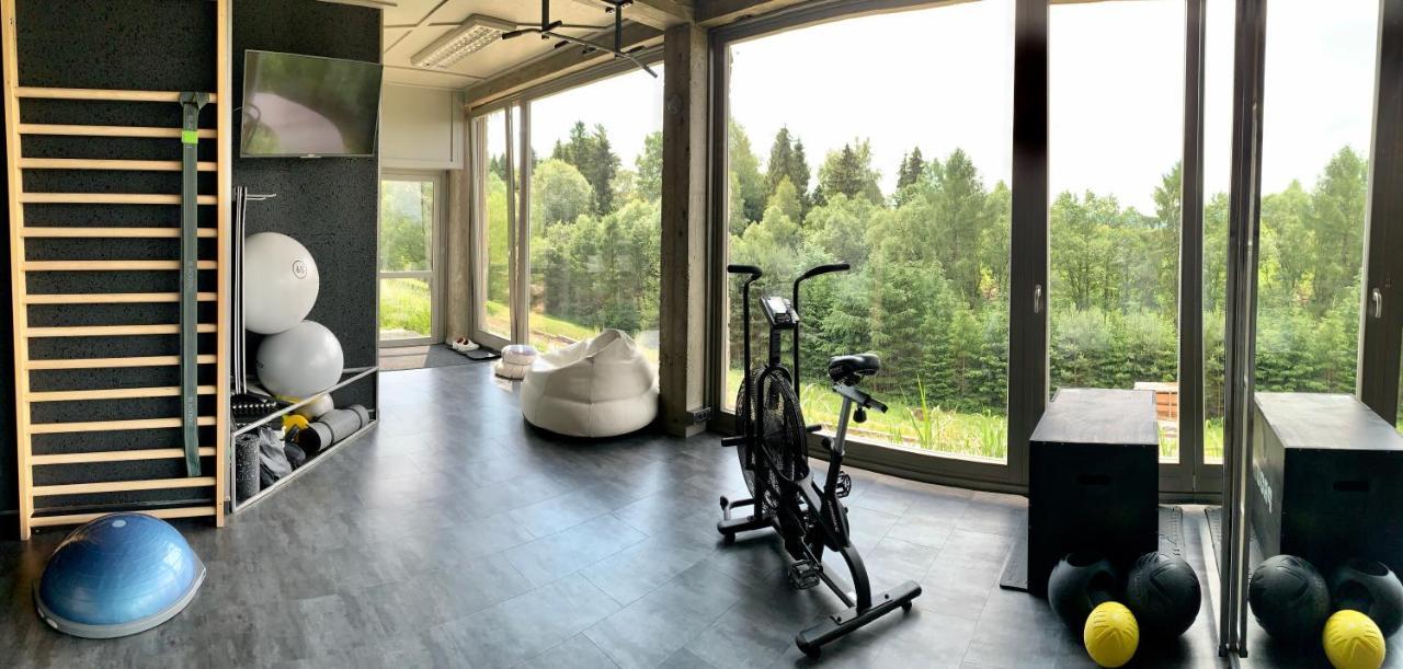 Koza U Woza Wypocznij W Gorach W Rytmie Slow Drewniany Dom Premium Z Widokiem Na Panorame Tatr Ecospa Strefa Fitness Zielona Farma Warsztaty (Adults Only) Szlembark Exterior foto